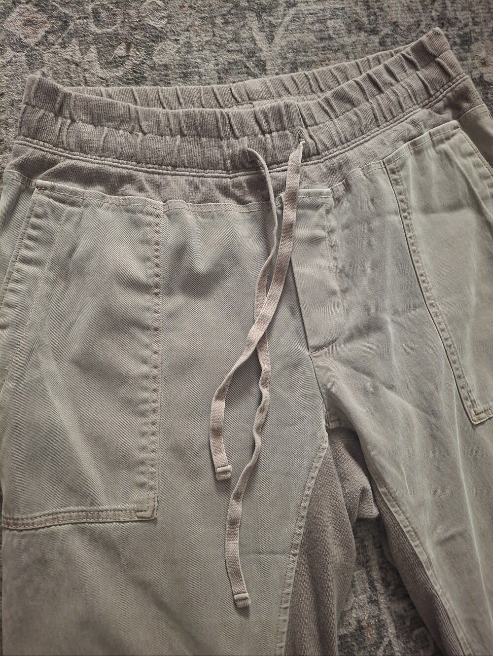James Perse Mixed Media Pant in Coyote - Picture 5 of 16
